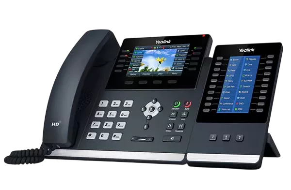 Modern business VoIP telephone system